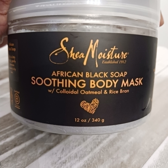 Shea Moisture African Black Soap Body Mask - Picture 2 of 6